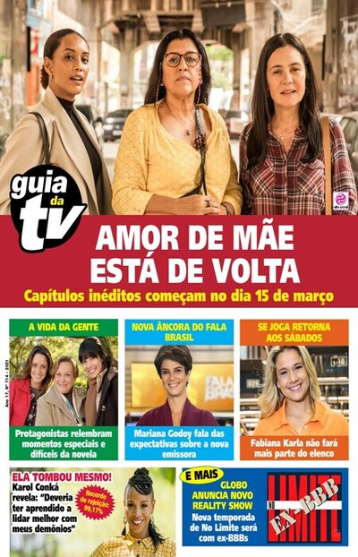 Bookplay Guia Da Tv Amor De M E Est De Volta