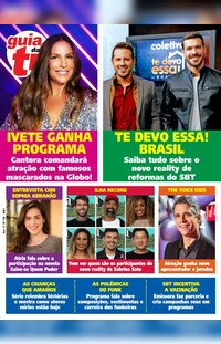 Bookplay Guia Da Tv Ivete Ganha Programa