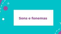 Sons e fonemas